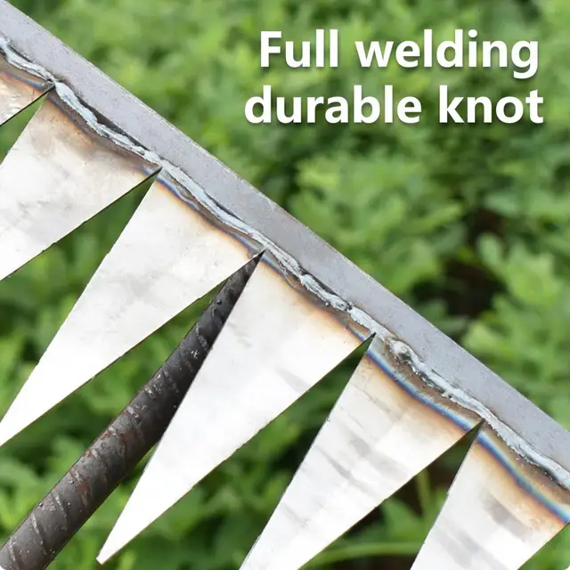 Nagykertes Gereblye Tartós Gyomnövényes Könnyű Művelet Farm Szerszám - Image 5