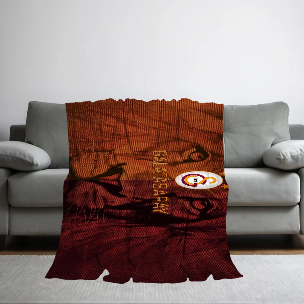 Club G-Galatasaray Football Blanket Skin friendly comfort warm soft plush blanket suitable sofa living room office bedroom 2