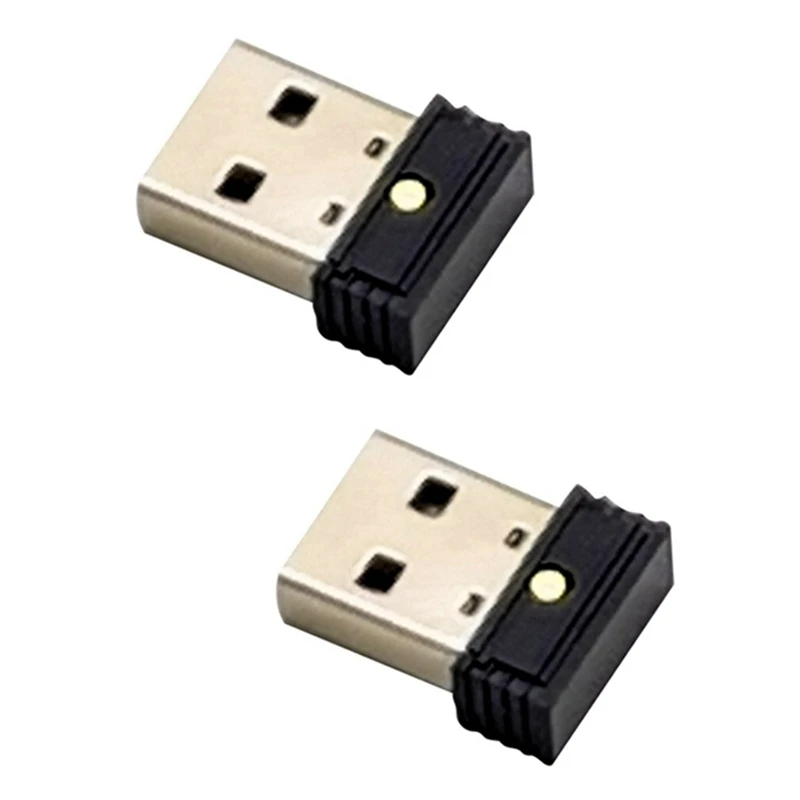 2pcs Usb Mouse Jiggler,undetectable Automatic Computer Mouse Mover