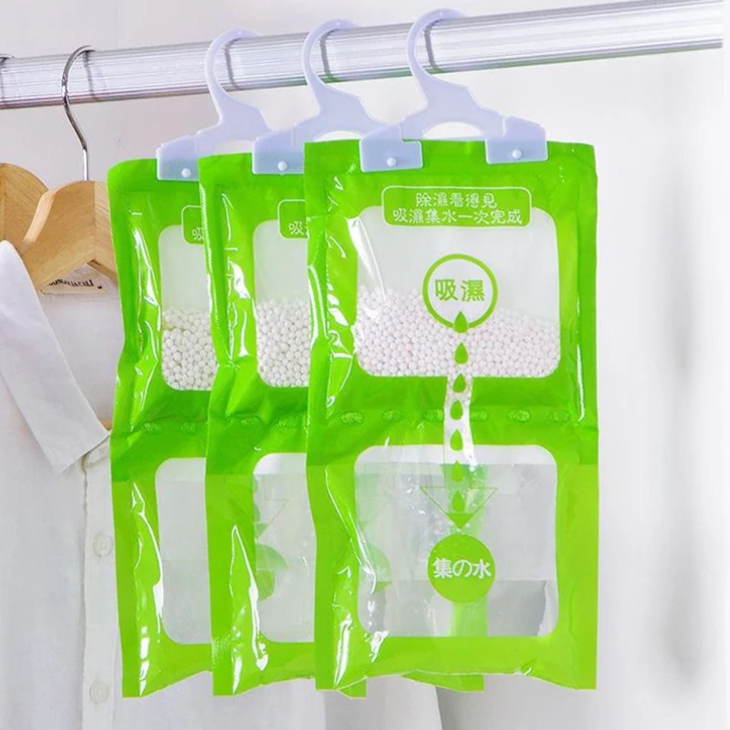 Description Picture 5 of itemHangable Wardrobe Moldproof Moisture Proof Dehumidification Bag Moisture Absorbing Bag Closet Dehumidizer Eco Friendly