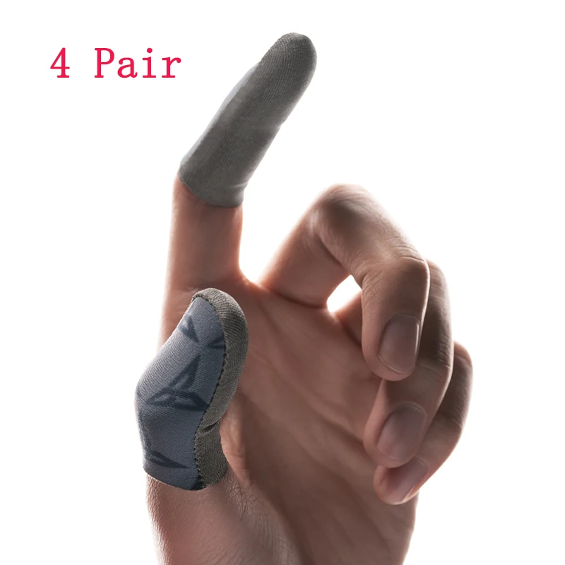 New Flydigi Silver P1 Sweat-Proof Finger Sleeve Mobile Phone Tablet PUBG Game Touch Screen Sensitivity Ultra-thin Finger Sleeve 