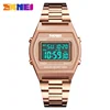 SKMEI 1328 Womens Luxury Wristwatches Sport Waterproof Digital Watch for Womens Girl Electronic Ladies Clock Relogio Feminino