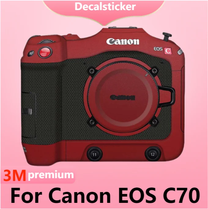 Per Canon Eos C70 Adesivo Per Fotocamera Decalcomania Protettiva Per La Pelle Pellicola Avvolgente In Vinile Cappotto Protettivo Antigraffio Eosc70