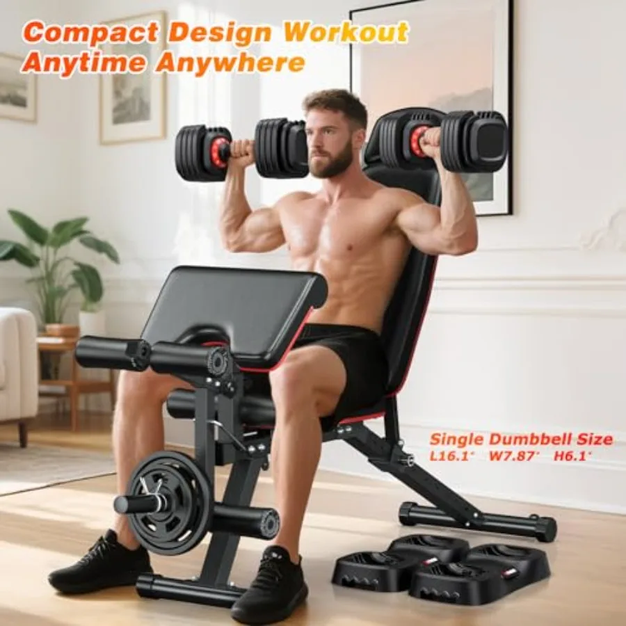Adjustable Dumbbell Set 6