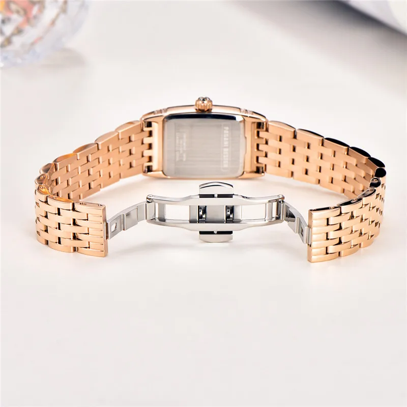NEW PAGANI DESIGN Luxury Quartz Womens Watches Sapphire Stainless Steel Elegant Gift for Female Dive Rose Gold Relogio Feminino