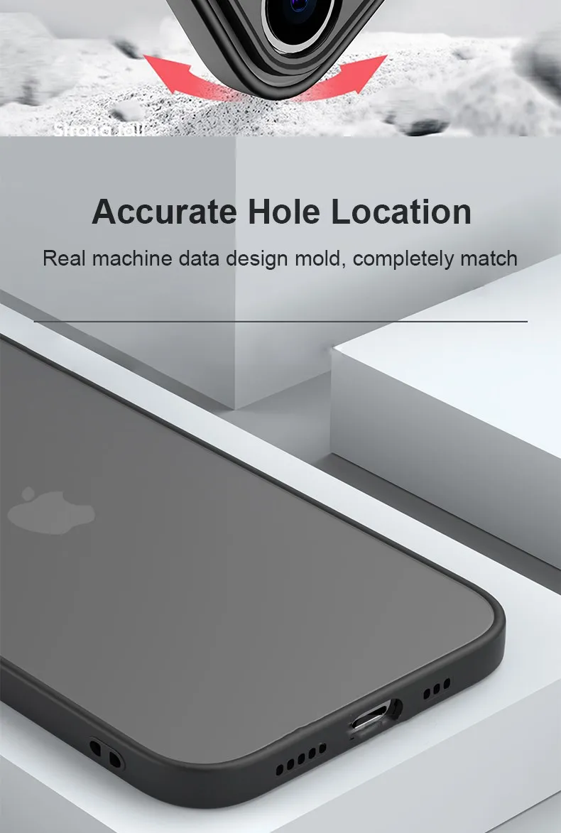 Capa de telemóvel mate antichoque para huawei e honor_voghion.com