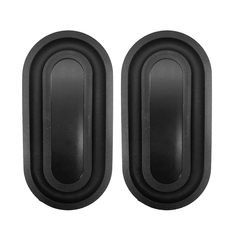 High-Performance Oval Bass Passive Radiator with Superior Elasticity and Tension - 120x59mm