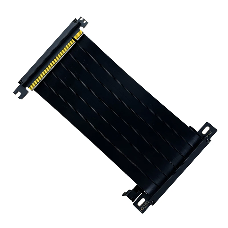 Cabo Extensor de Gpu Flexível Branco Reverso Duplo Alta Velocidade Caixa Mini Pci Express 3.0x16 Riser 16x 128 Gbps Itx a4 185 mm Pcie 16x - Imagem 6