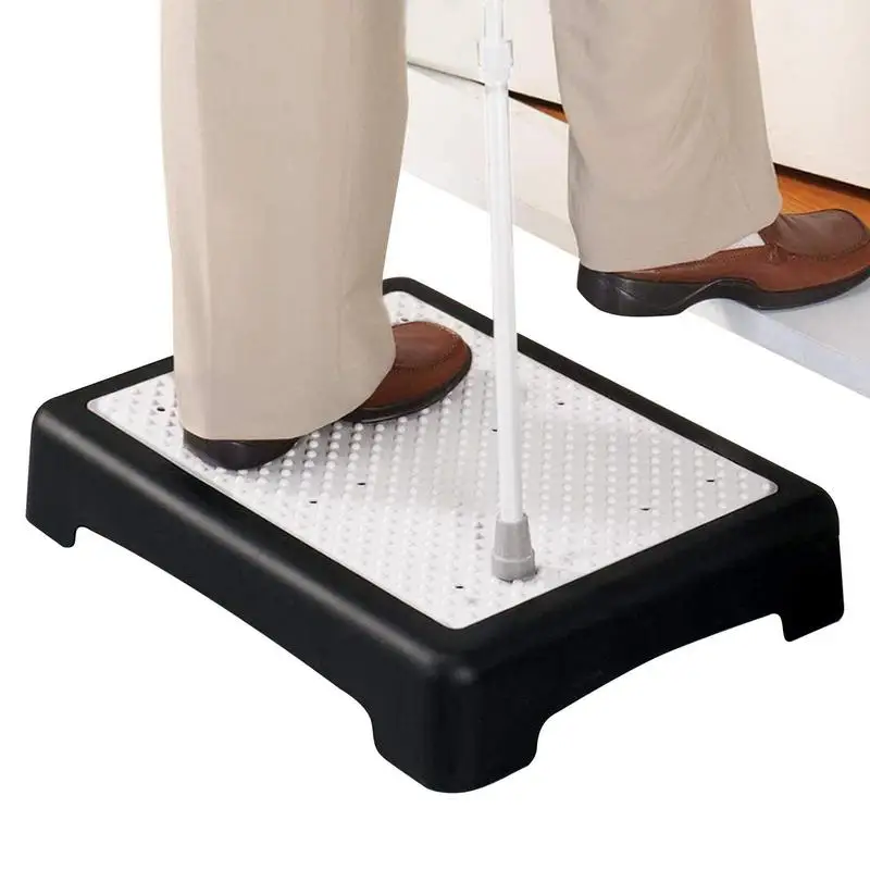 

Half Step Stool For Elderly Non-Slip Indoor and Outdoor Mobility Step Stools Antislip Step Platform For Cars Shower Bathroom