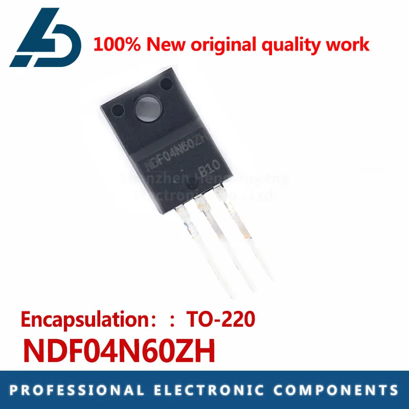 N-канал NDF04N60ZH TO220F