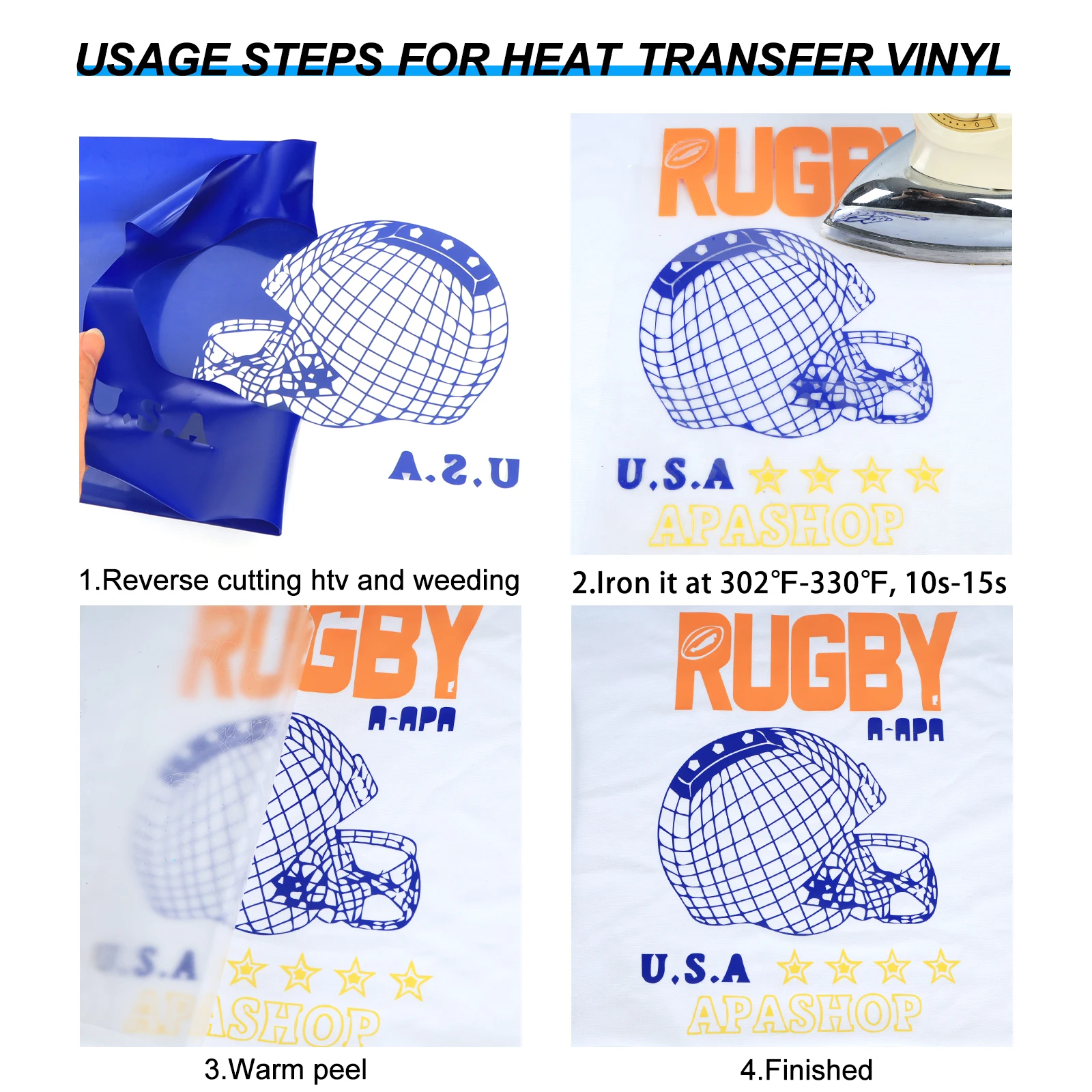 Versatile Heat Transfer Vinyl for DIY Custom T-Shirt Creations