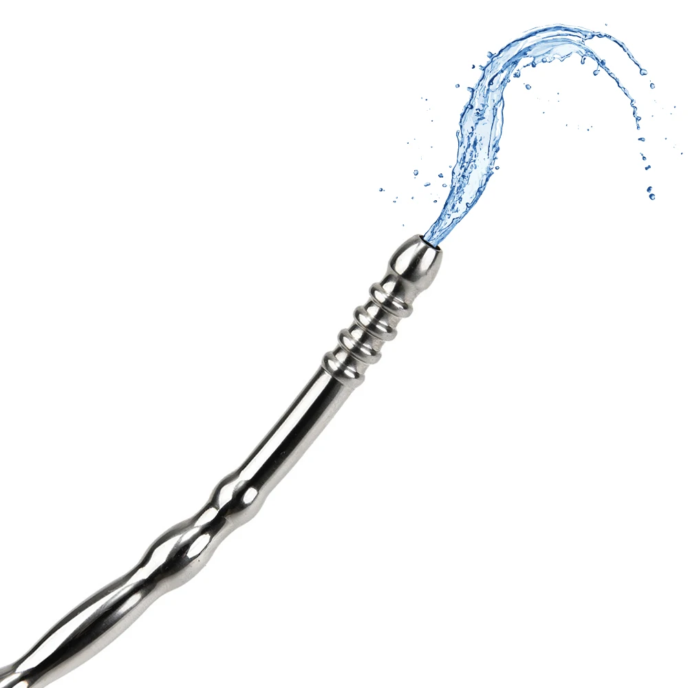 Long Stainless Steel Penis Plug Urethral Catheter Sound Dilator Metal Penis Plug Set Stick Insert Male Sex Toy Man urethral dilator,silicone urethral dilator