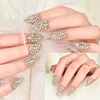BORN PRETTY 10g Gel Nail Glue for Rhinestones for Nails Super Adhesive NO Wipe Nail Gem Glue 3D Crystals Beads Diamonds Sticker 3