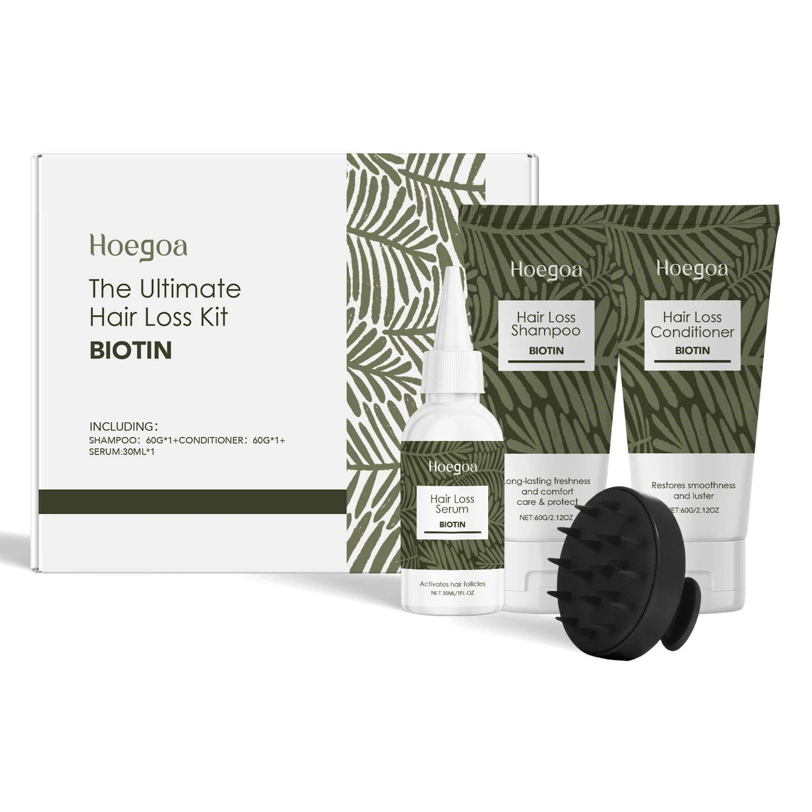 Nourishing Hair Care Set- A Daily Hair Care Set for Hydrating & Smoothing Hair Strands, Nourishing Scalp and Refreshing Scalp