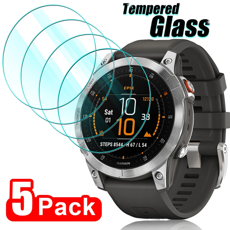 

Tempered Glass for Garmin Fenix 7Pro 7X Pro 7S Pro Smartwatch HD Screen Protector Explosion-Proof Cover Film for Fenix 7Pro