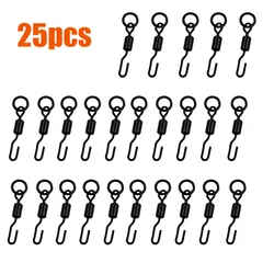 Spinner Swivel Set for Carp Fishing Rigs - 10 to 30 Pieces (25pcs)