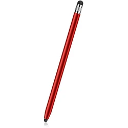 14cm Universal Dual Silicone Head Capacitive Touch Stylus Pen (A5)