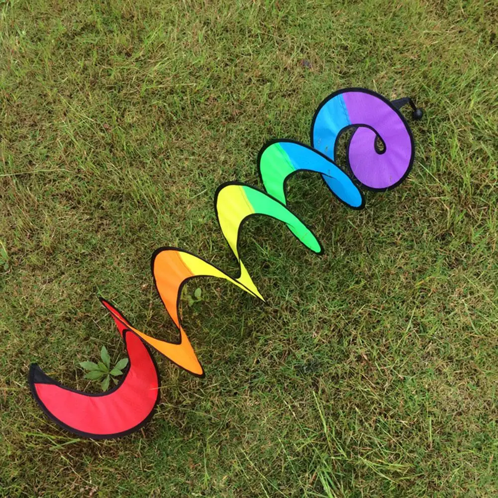 Garden Windmill And Practical Rainbow Wind Twisters for Garden Decor Tools Housewarming Gift Colorful Wind Landscape