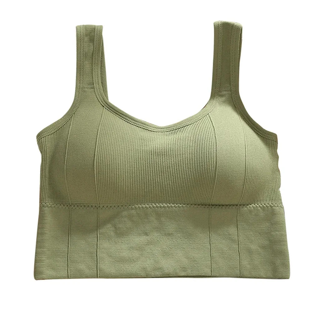 Women's No Steel Ring Gathered Sports Underwear Summer Breathable Inner and Outer Wear Vest Sports Top Woman Gym Sport Bra women lingerie bra