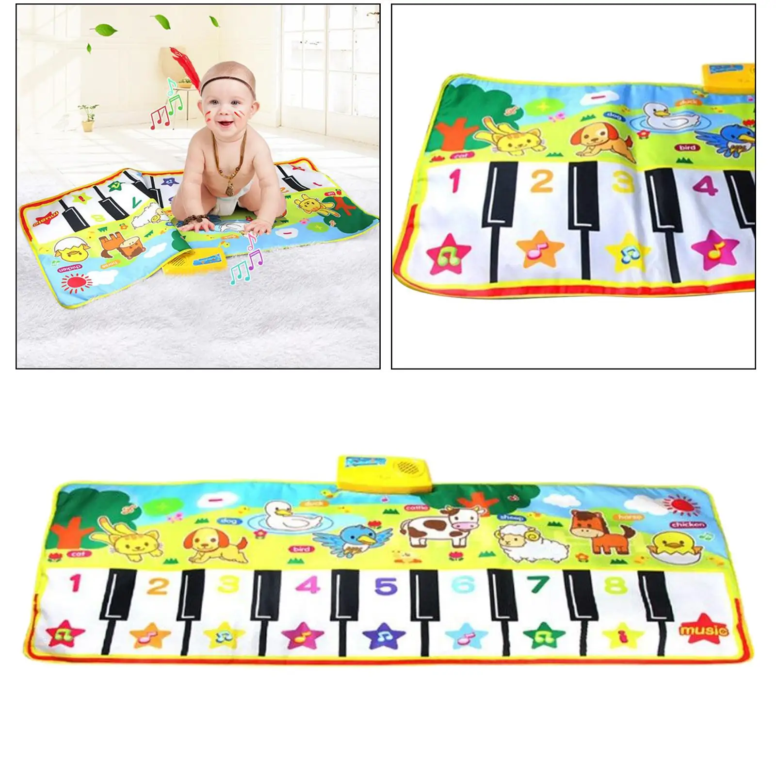 

Touch Carpet Playmat Early Educational Toys for baby Toddlers Boy Girl