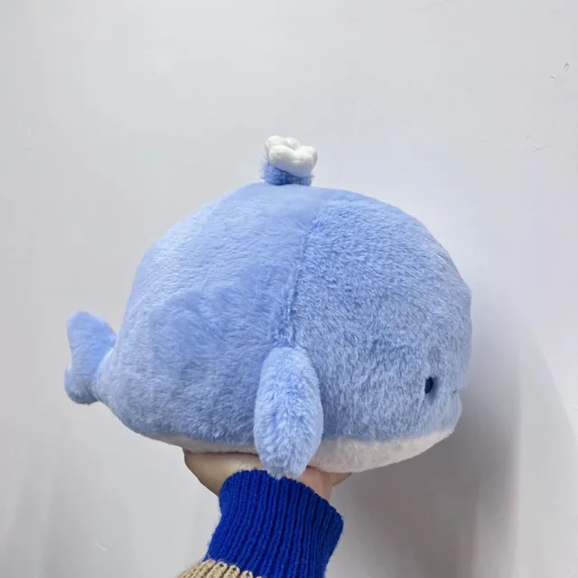 Cartoon Sea Animal Blobfish Runny Nose Fish Clownfish Whale Pull Doll Soft  Stuffed Cushion Plush Toy Girl Boy Birthday Gift