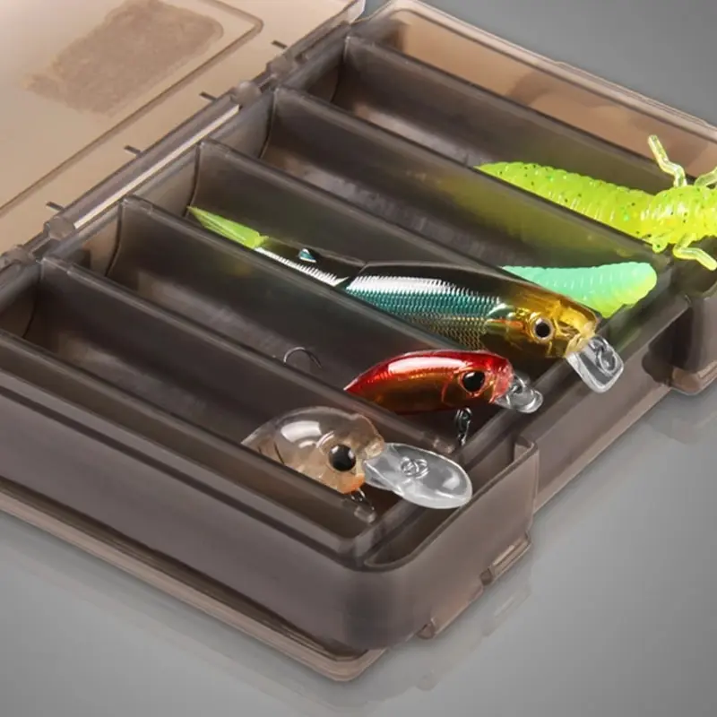 12 Compartments Fishing Box Outdoor Portable Double Sided Lure Bait  Organization Multi Functional High Quality Fishing Tool Box