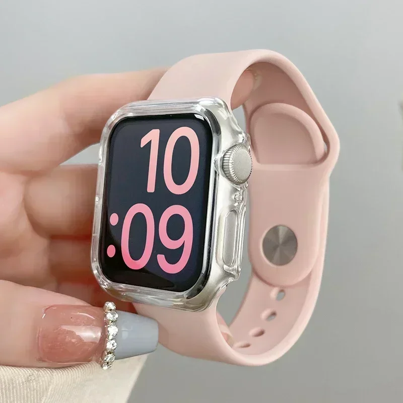 3er-Pack gehärtete Glasabdeckung für Apple Watch Displayschutzfolie 9 8 7 6 5 4 3 SE 40 mm 41 mm 46 mm 45 mm 10 42 mm 38 mm Zubehör – Detail 13