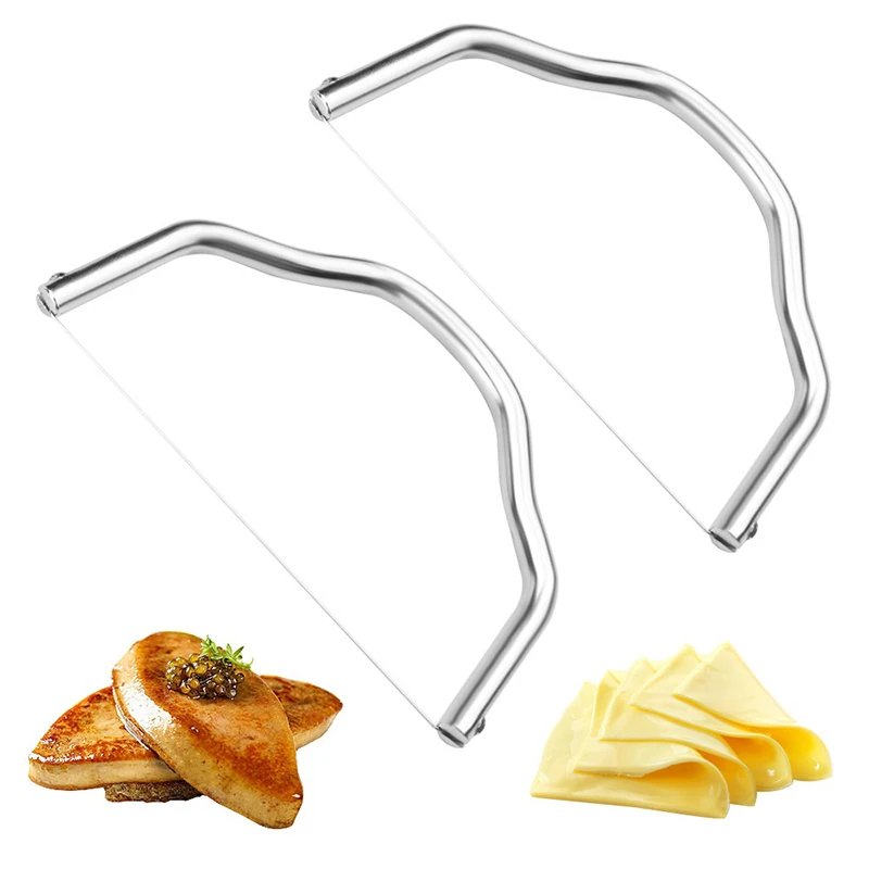Stainless Steel Cheese Cutter, Home Foie Gras Cut, Baking Tools, Butter Knife, Cheese Splitter, Slicer