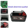 100%Original For Milwaukee M18 Power Tool Battery, Charger, BR, XC, 18V, 12000mAh M18B5, 48-11-1860, Built-in 18650 Battery 2
