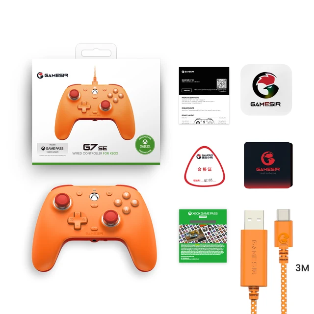 GameSir G7 SE Xbox Gaming Controller Wired Gamepad for Xbox Series 