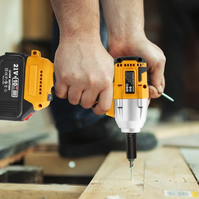 Cordless Impact Wrench Dw059 Specs 21V Brushless Electric Wrench