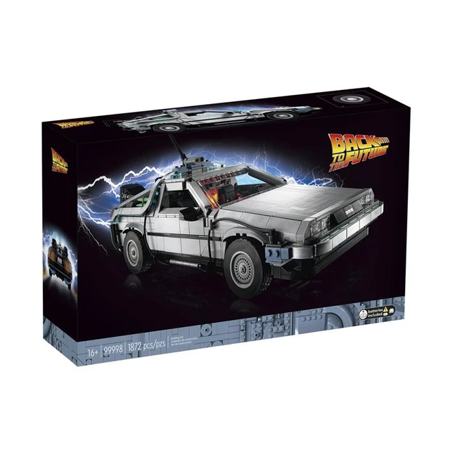 Lego Back Future Delorean Time Machine Set 10300  Lego Back Future Delorean  2022 - Blocks - Aliexpress