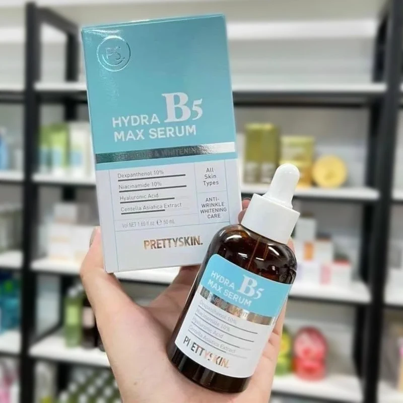 

Эссенция для восстановления кожи В5 PRETTYSKIN, отбеливание, предотвращение акне, подтягивание пор, очистка кожи hui da Lam Diu Da cap nuoc giu am 50 мл