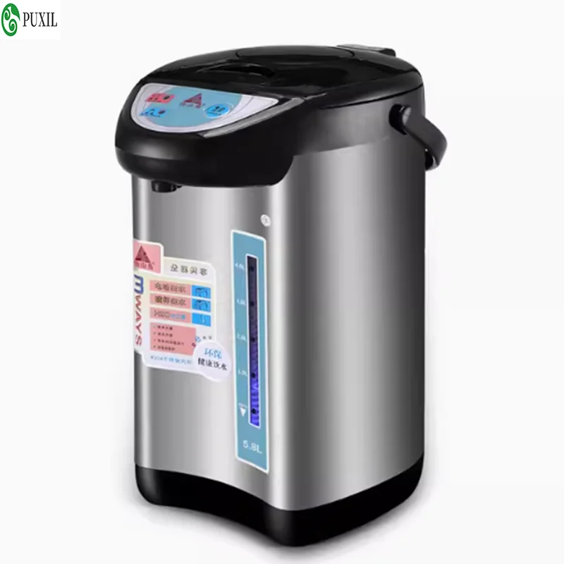 220V 5.8L electric kettle water heater hot water boiler drinking water pump 24H automatic insulation SUS pot 3