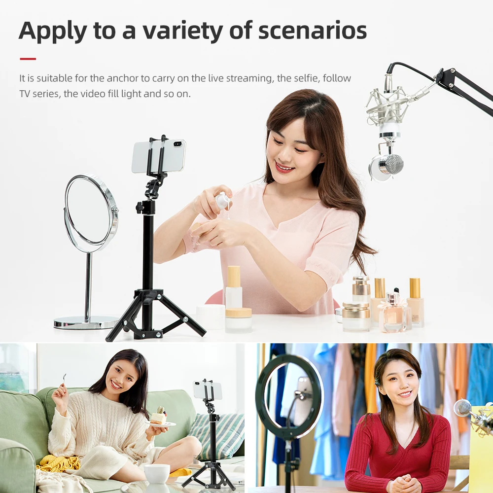 Light Stand Photographic Light Stand Photo Tripod 55cm 75cm MIni Tabletop Light Stand Tripod Background Support for Photo Studio Flash LED Video Light Softbox Umbrellas