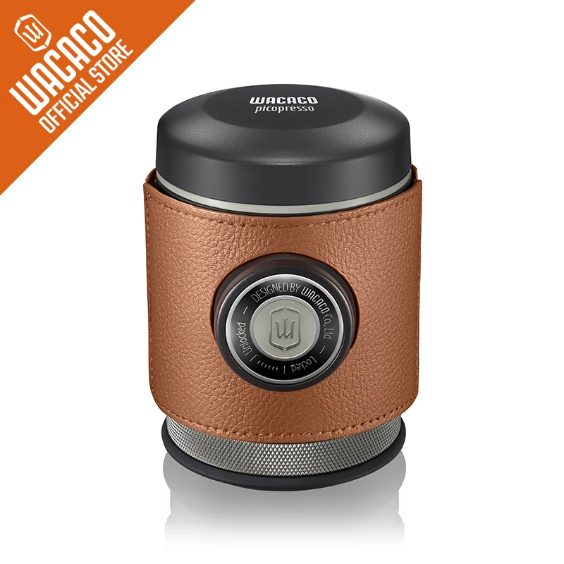 Picopresso Protective Sleeves Imitation Leather Black Brown for Protection Insulation