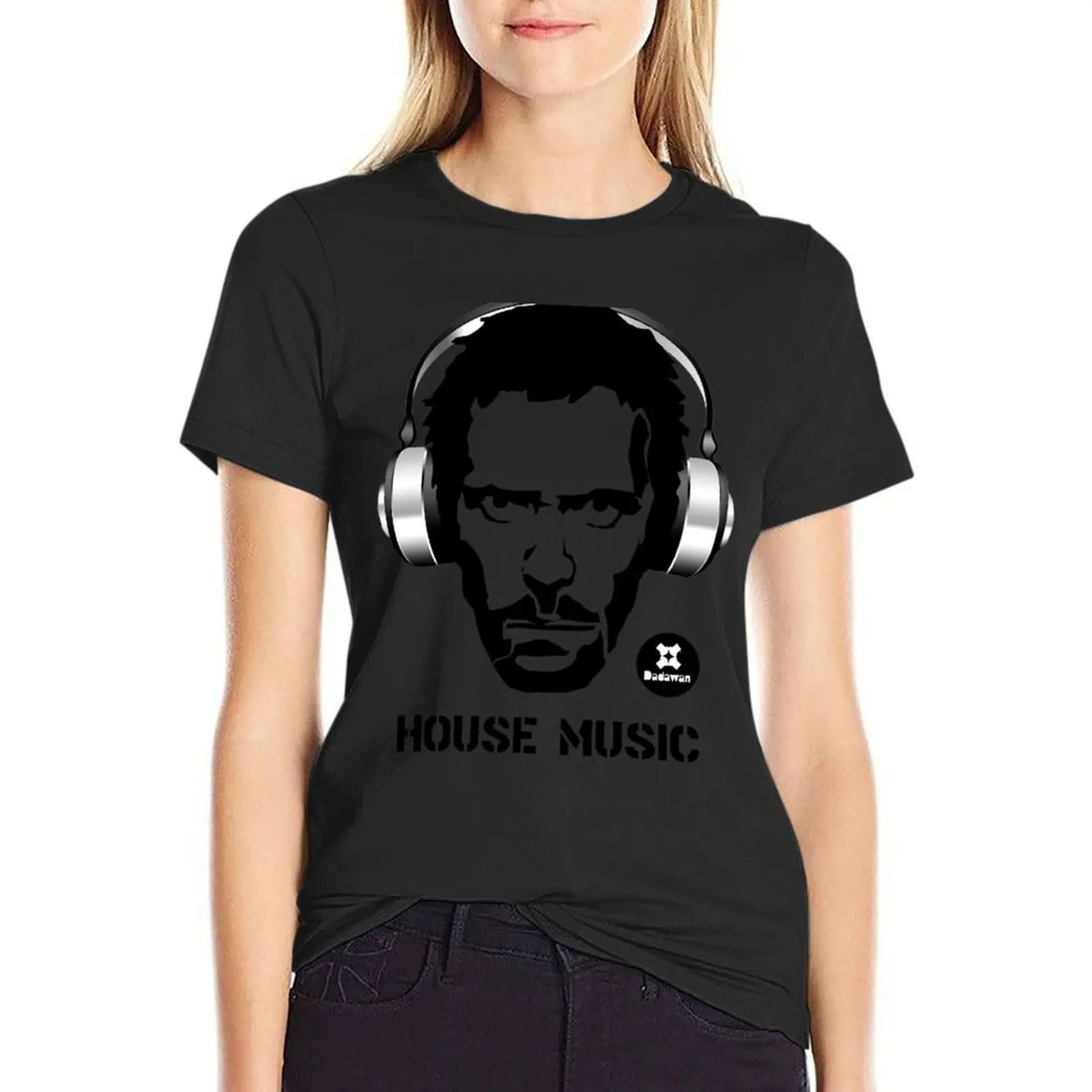 House Music T-Shirt hippie clothes tees tops shirts graphic tees Woman clothes