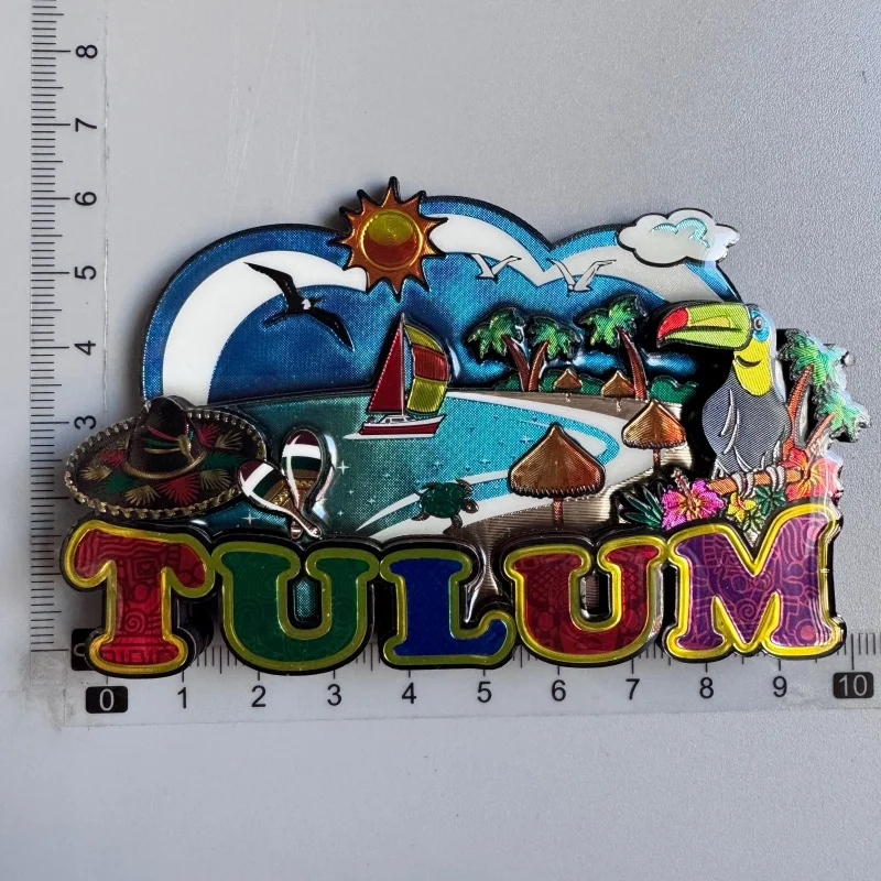 メキシコ-カンクンの観光客のお土産,冷蔵庫用マグネット,磁気冷蔵庫