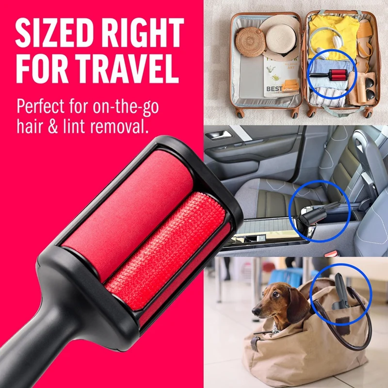 Hot Selling-Mini Lintroller For Pet Hair -Pet Hair Removal Tool For Clothes, Couches And Cars-Dog Remover And Lint Remove