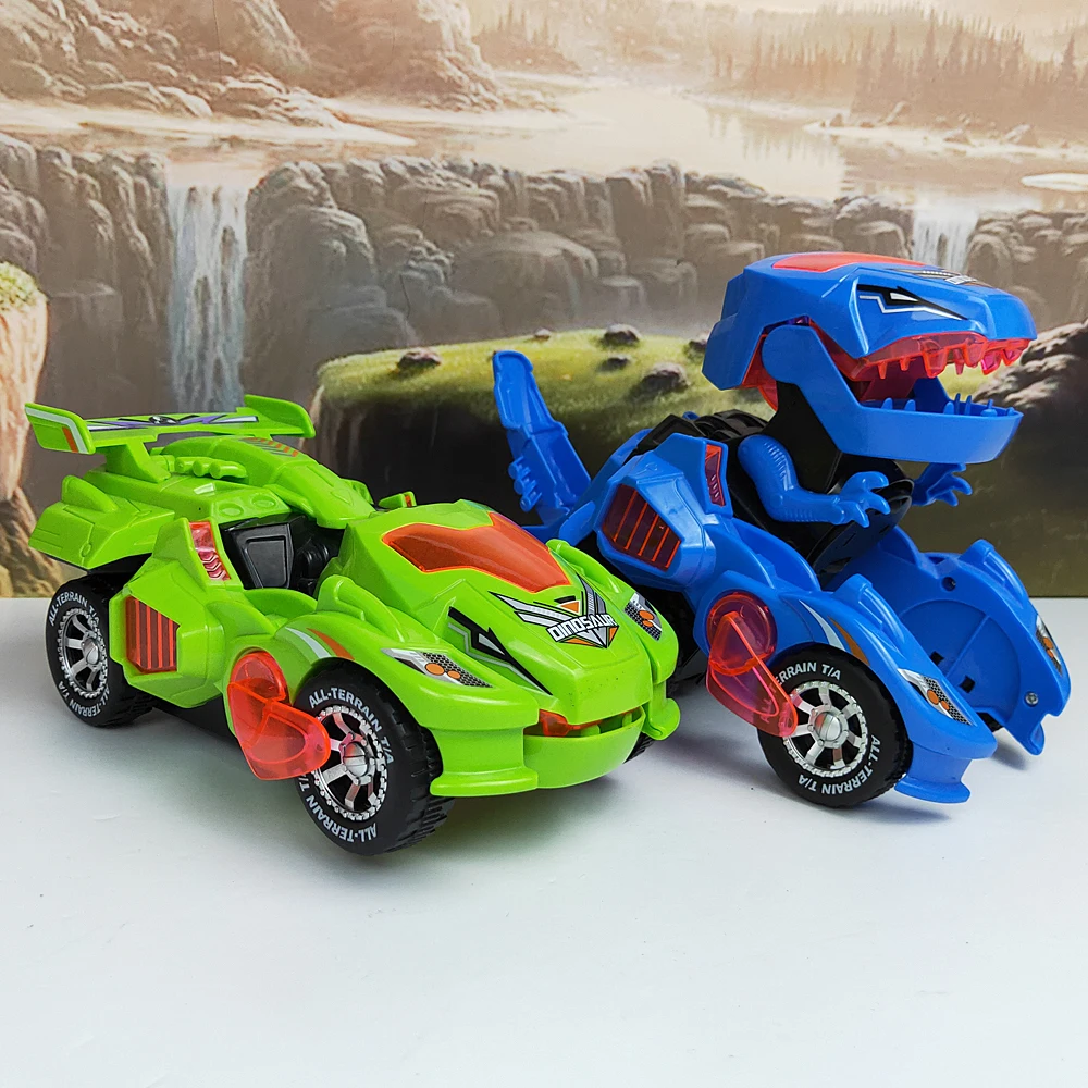 

Electronic Deformation Car Dinosaur King Kong Toy Boy Deform Dinosaur Car Children's Toys High Quality Kids Electronic Toy 2022