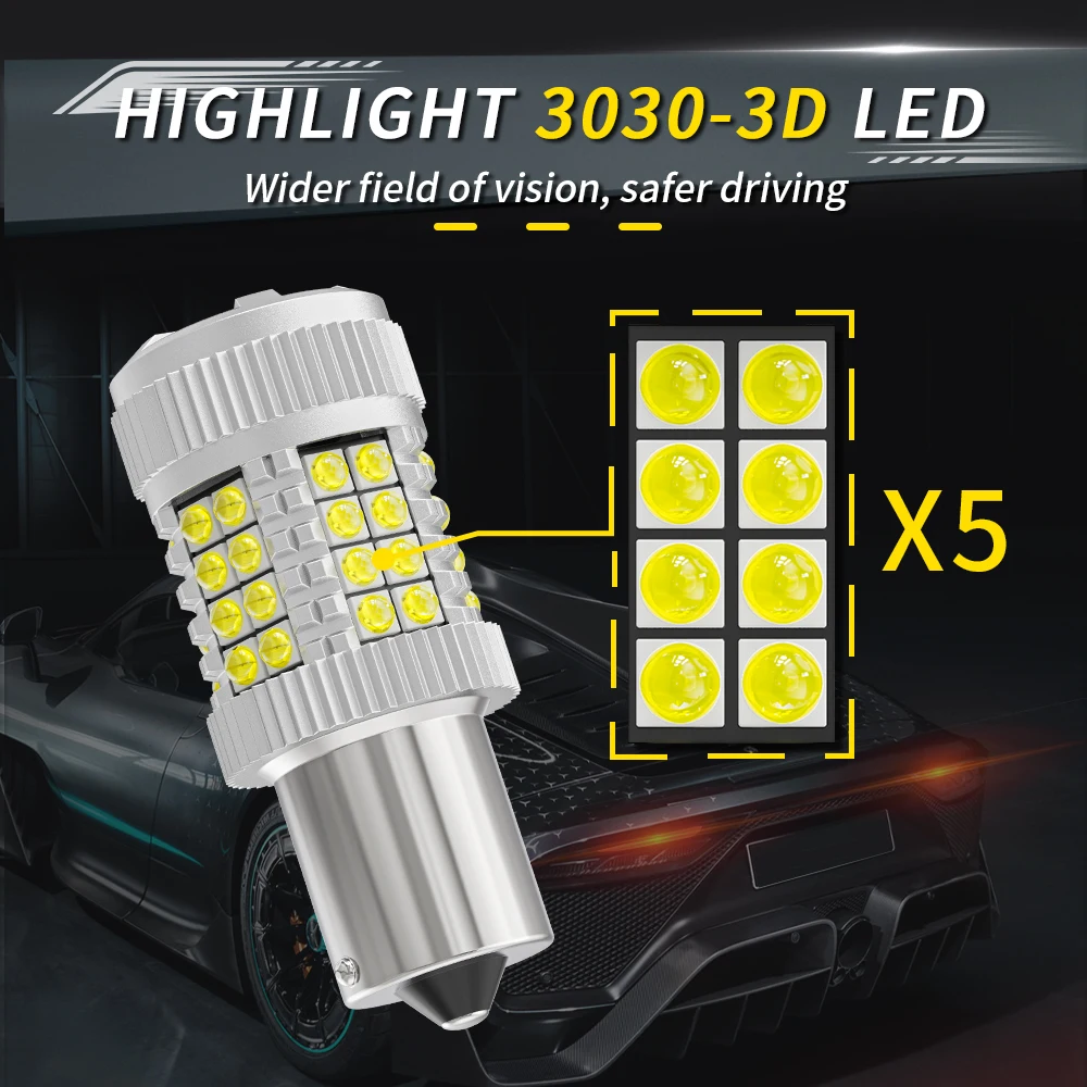  LED ڵ  ׼, PY21W BAU15S BA15S 1156 P21/5W 1157  õ /ĸ ǥõ 극ũ  12V, 2 