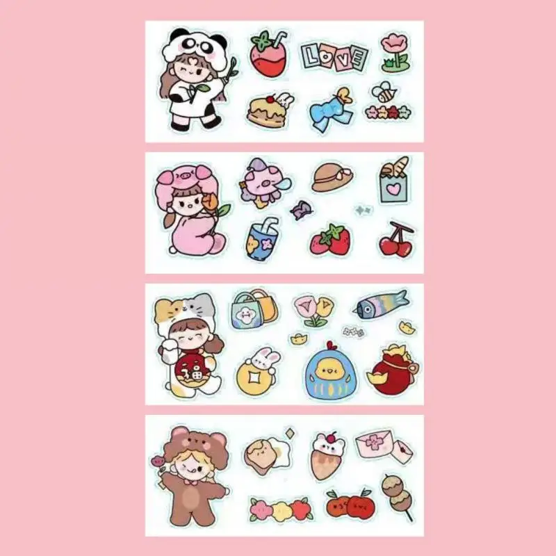 Sticker cups Water Cup Stickers Sports Fitness Special Water Cup Stickers Ins Students Bottle Accessories Random Style