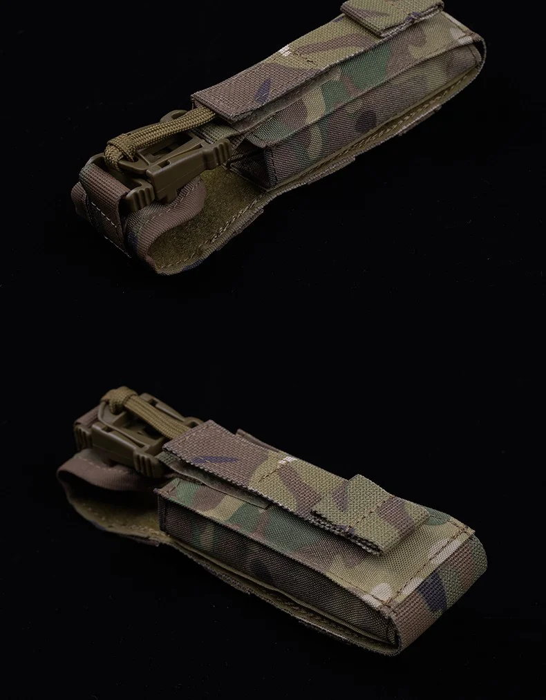 Schnellverschluss-Tourniquet-Träger, MOLLE-Montage, feldbereit, medizinische Tasche für Überlebensausrüstung, Chest Rig, Jagdzubehör – Detail 2