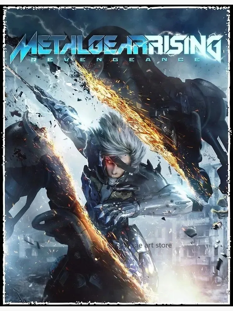 Metal Gear Solid Series Art Poster Canvas Painting - Home Decor Wall Print