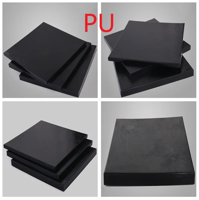 Panel de poliuretano PU negro grueso, placa de TPU, hoja PUR, color negro,  1mm, 2mm - AliExpress