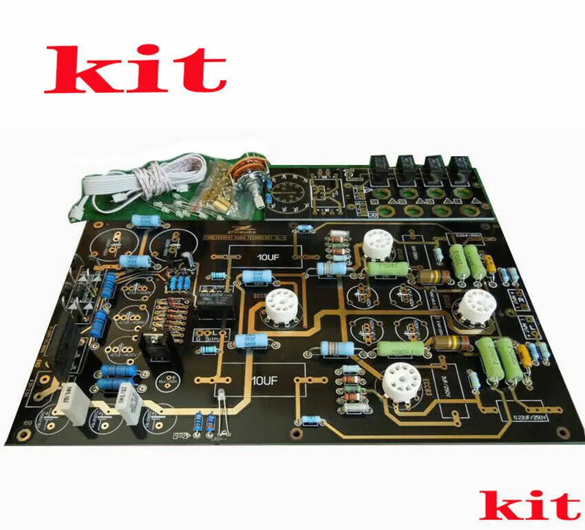 

NEW Tube preamplifier KIT DIY for preamp Famous circuit 12AU7 /12AX7 / 6dj8