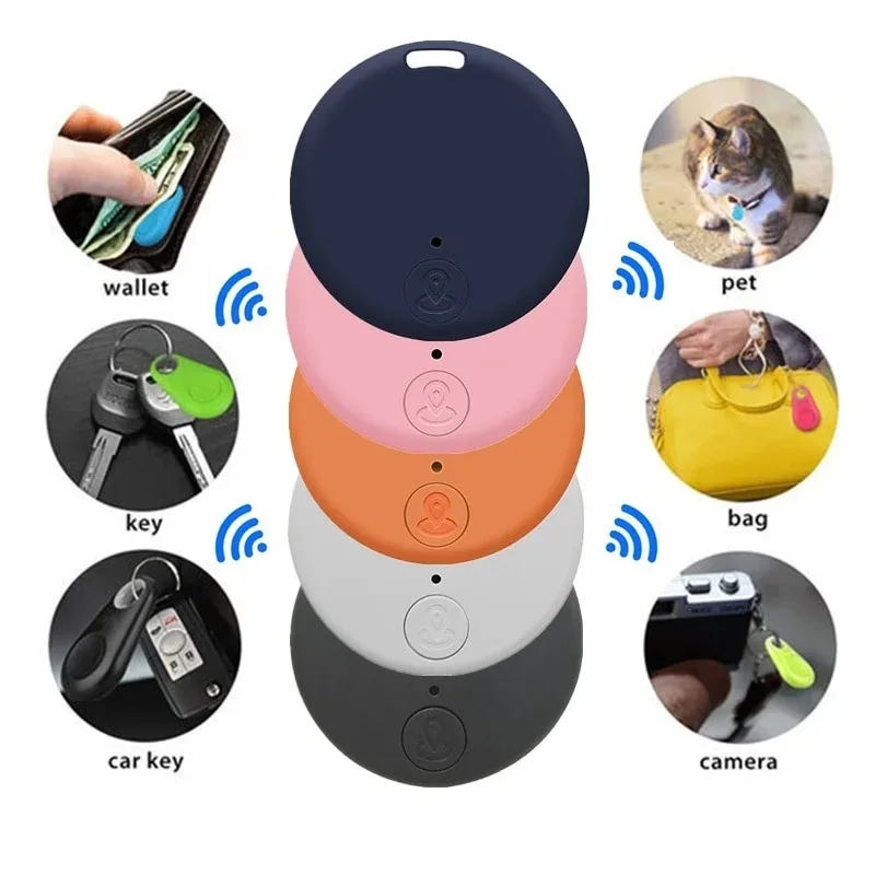Bluetooth Compatible Tracker Keys Finder Item Locator for Keys Bags Pets Anti-lost Locator Tag Alarm Reminder For IOS Android key finder bluetooth tracker bluetooth finder
