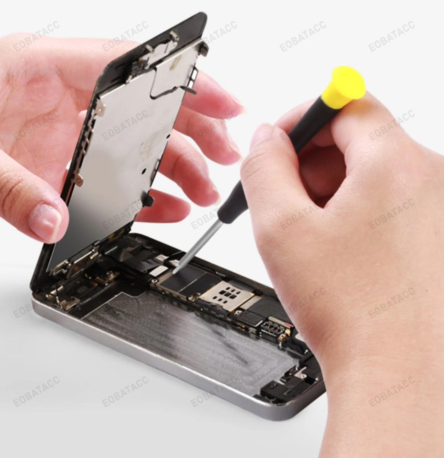 High-Capacity EOBATACC Battery with Free Tools - 6000mAh, 100% New
