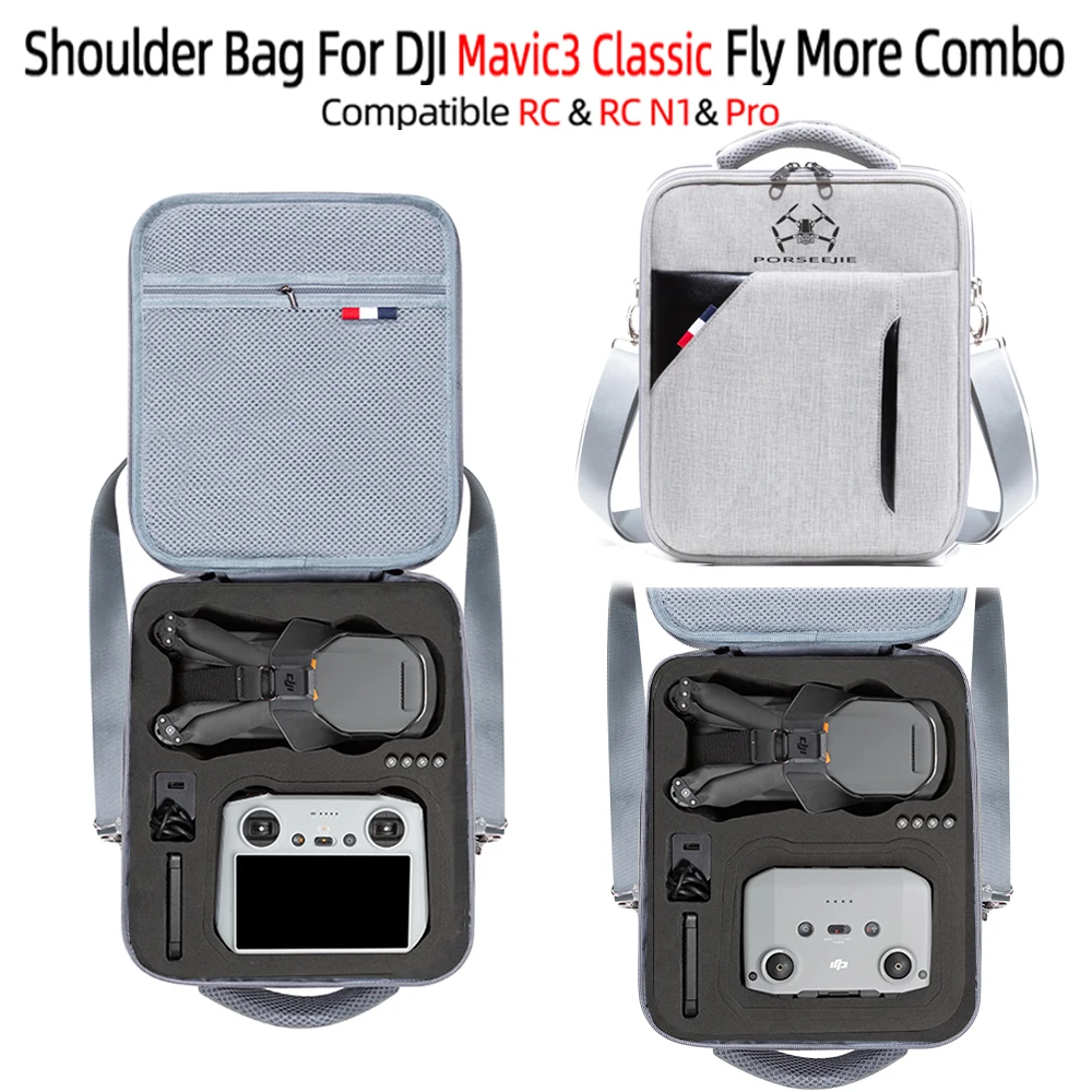 Portable Carrying Case Hard Storage Bag Waterproof Protective Handbag Case For DJI Mavic 3 Classic