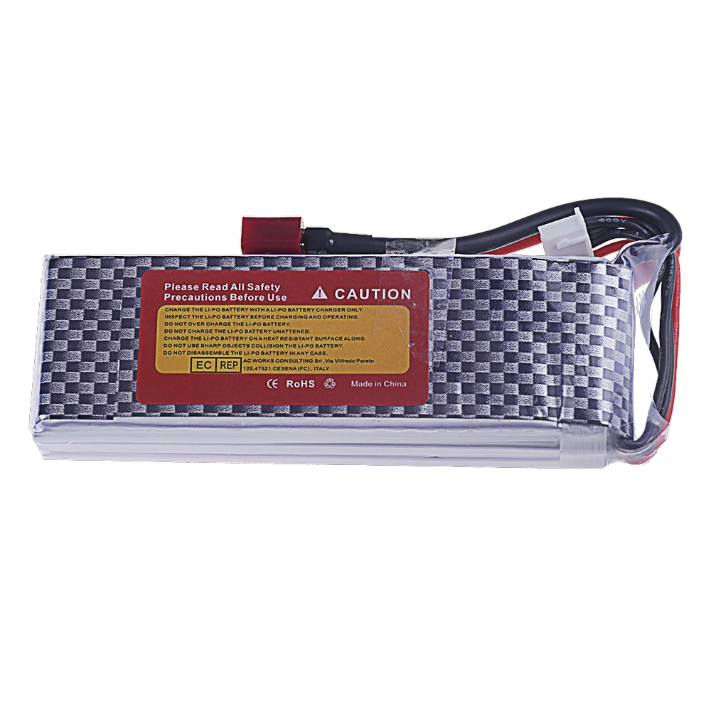 Batterie Drone 3S 11.1V 1500mAh LiPo XT60/XT30/JST - Lot de 1 ou 2